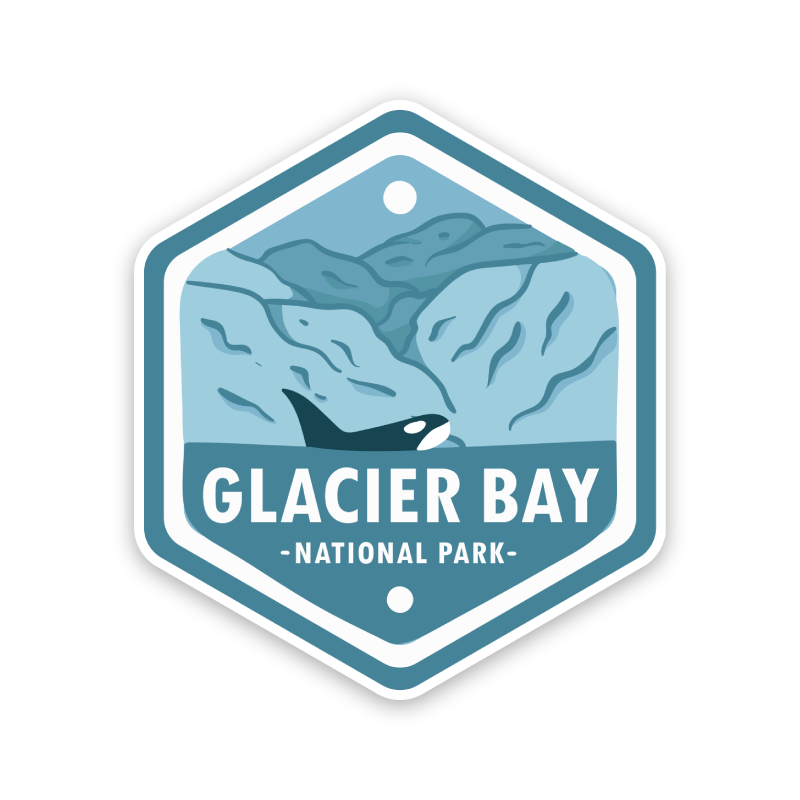 Glacier Bay National Park Sticker