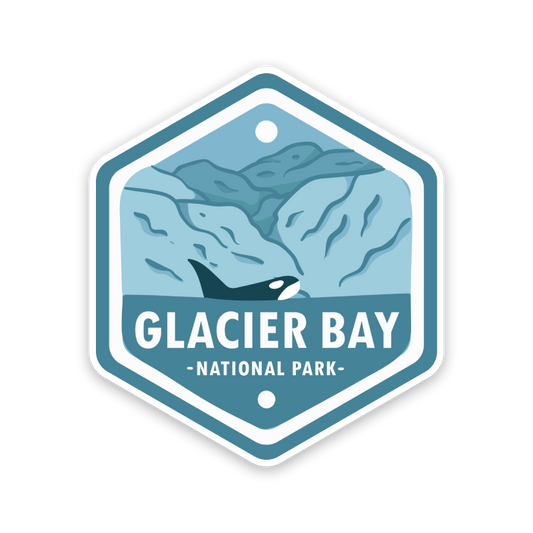 Glacier Bay National Park Sticker