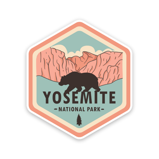 Yosemite National Park Sticker