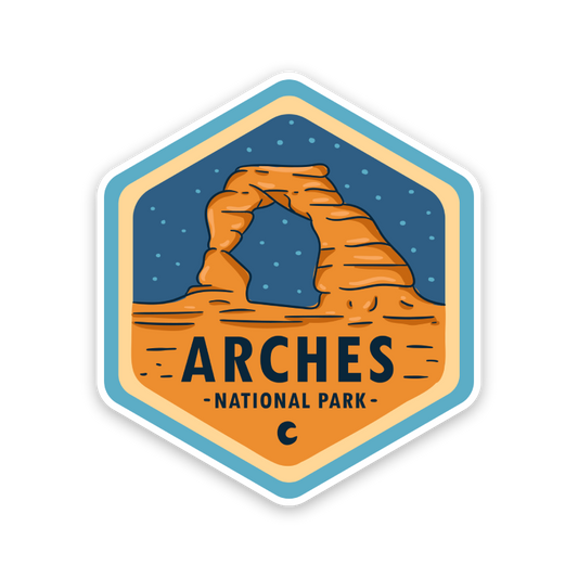 Arches National Park Sticker