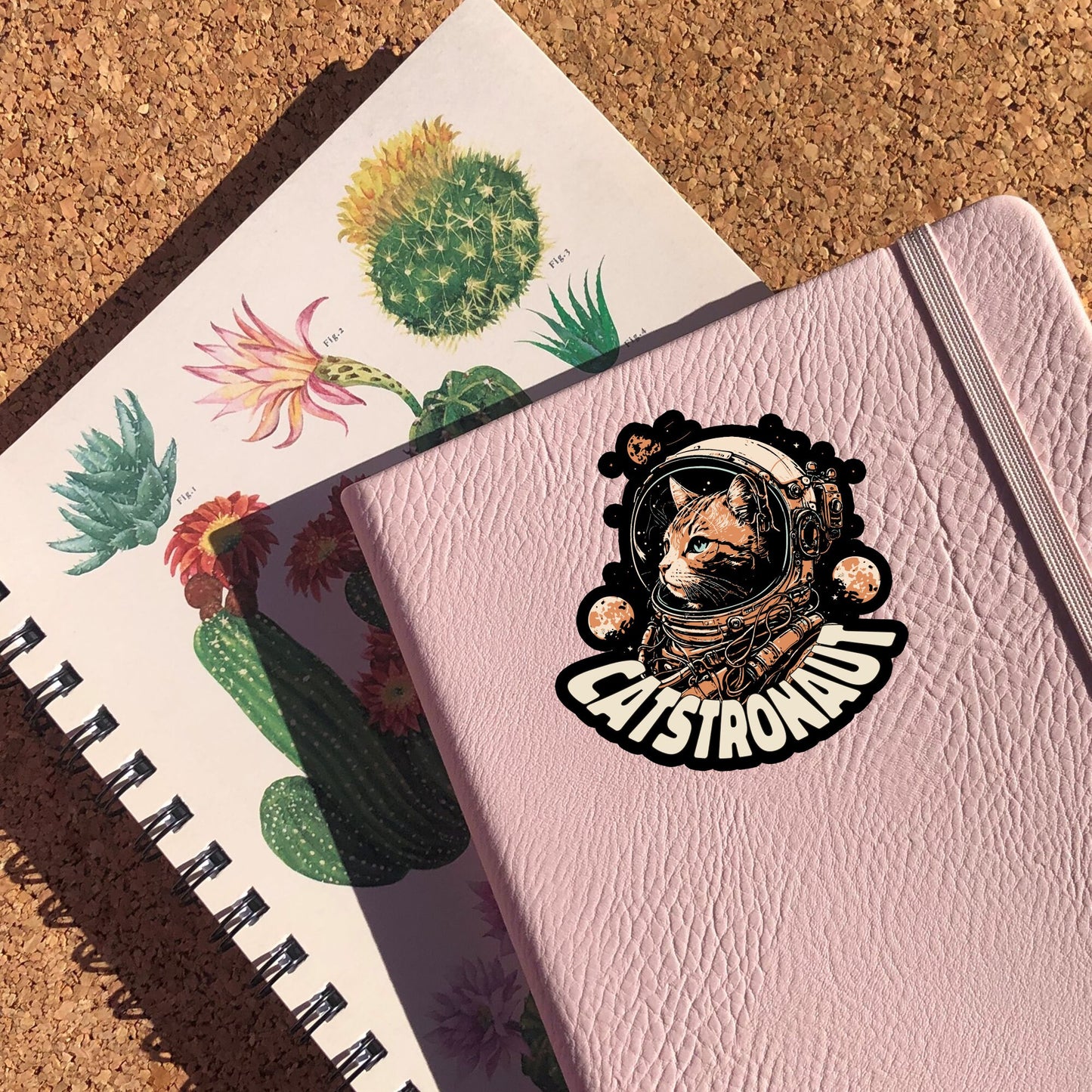Catstronaut Sticker, Cat Sticker, Space Sticker, Astronaut Sticker, Cool Sticker For Laptops, Water Bottles, Planners, Hydroflasks, And More