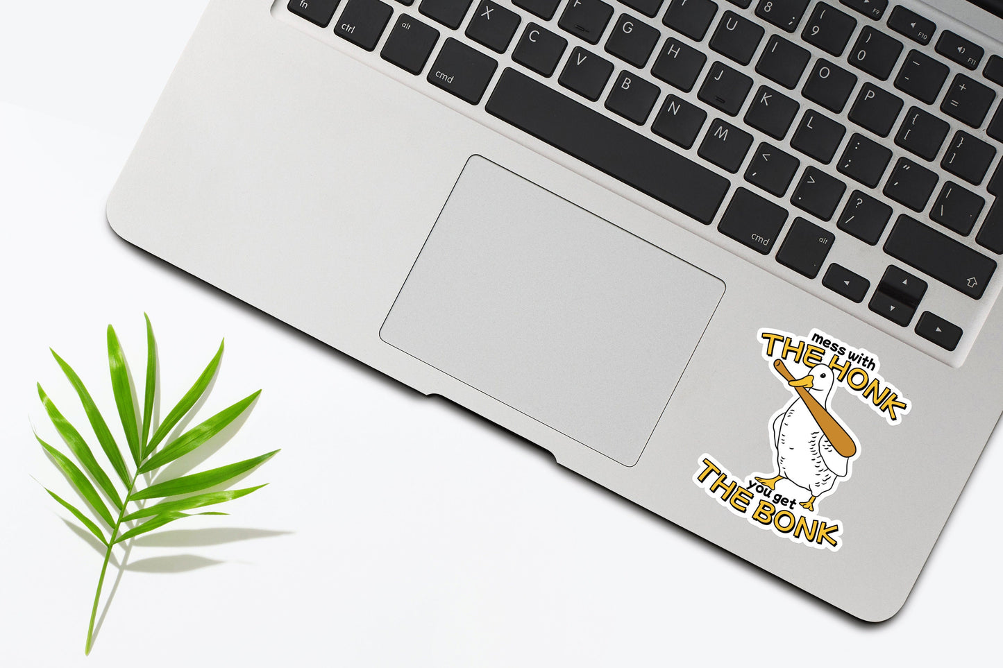 Mess With The Honk You Get The Bonk Vinyl Sticker, Funny Stickers, Laptop Sticker, Water Bottle Sticker, Car Sticker, Meme Sticker