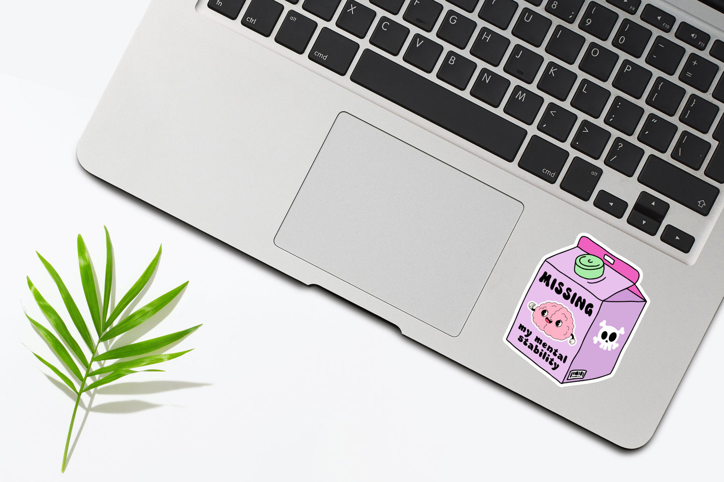 Missing My Mental Stability Sticker, Mental Health Awareness Sticker, Sarcastic Funny Sticker, Dark Humor, Cute Gift, Milk Carton Sticker