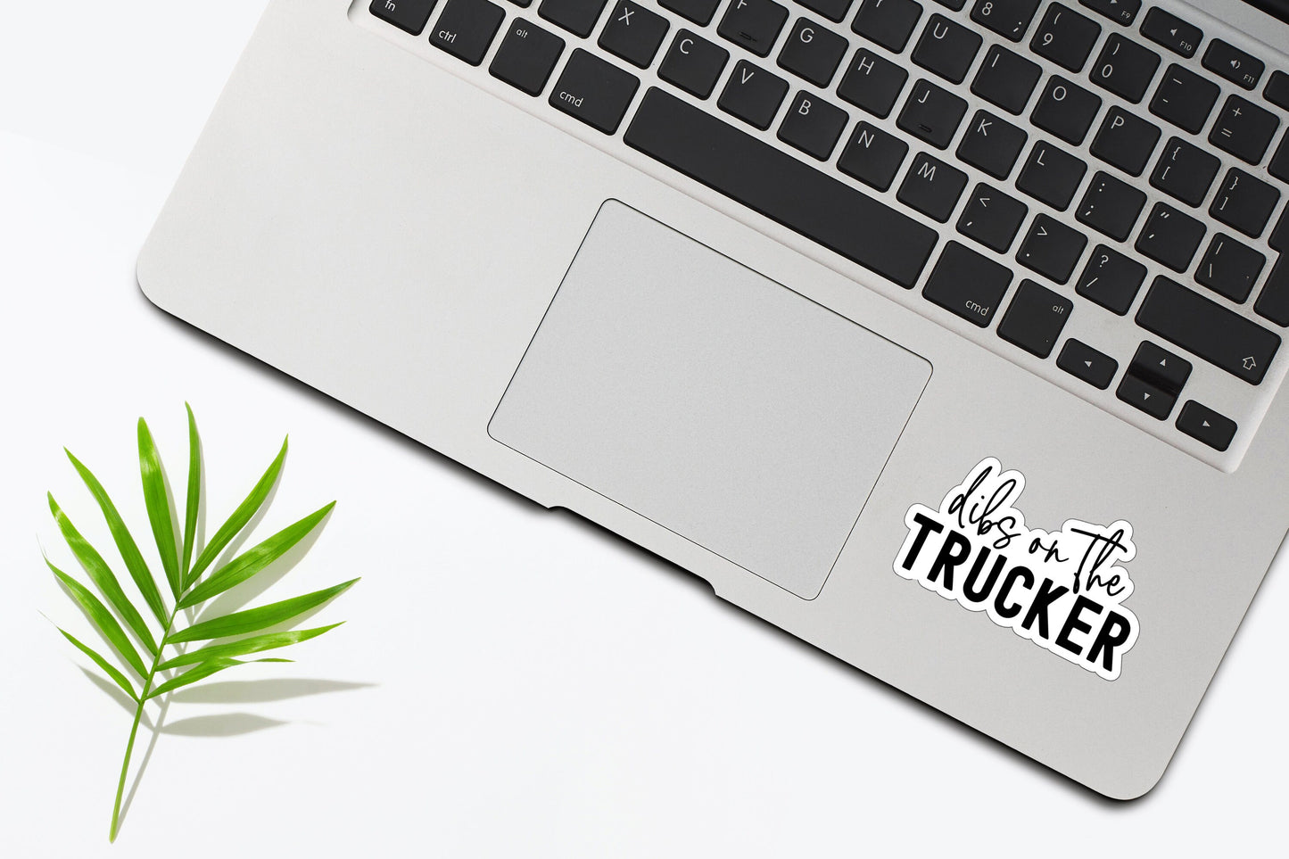Dibs On The Trucker Sticker