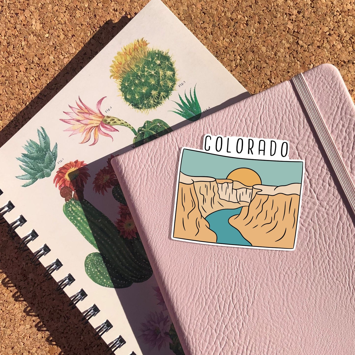 Colorado State Shaped Sticker