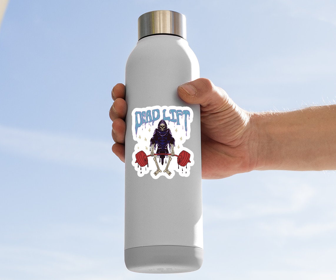 Grim Reaper Dead Lifting Sticker