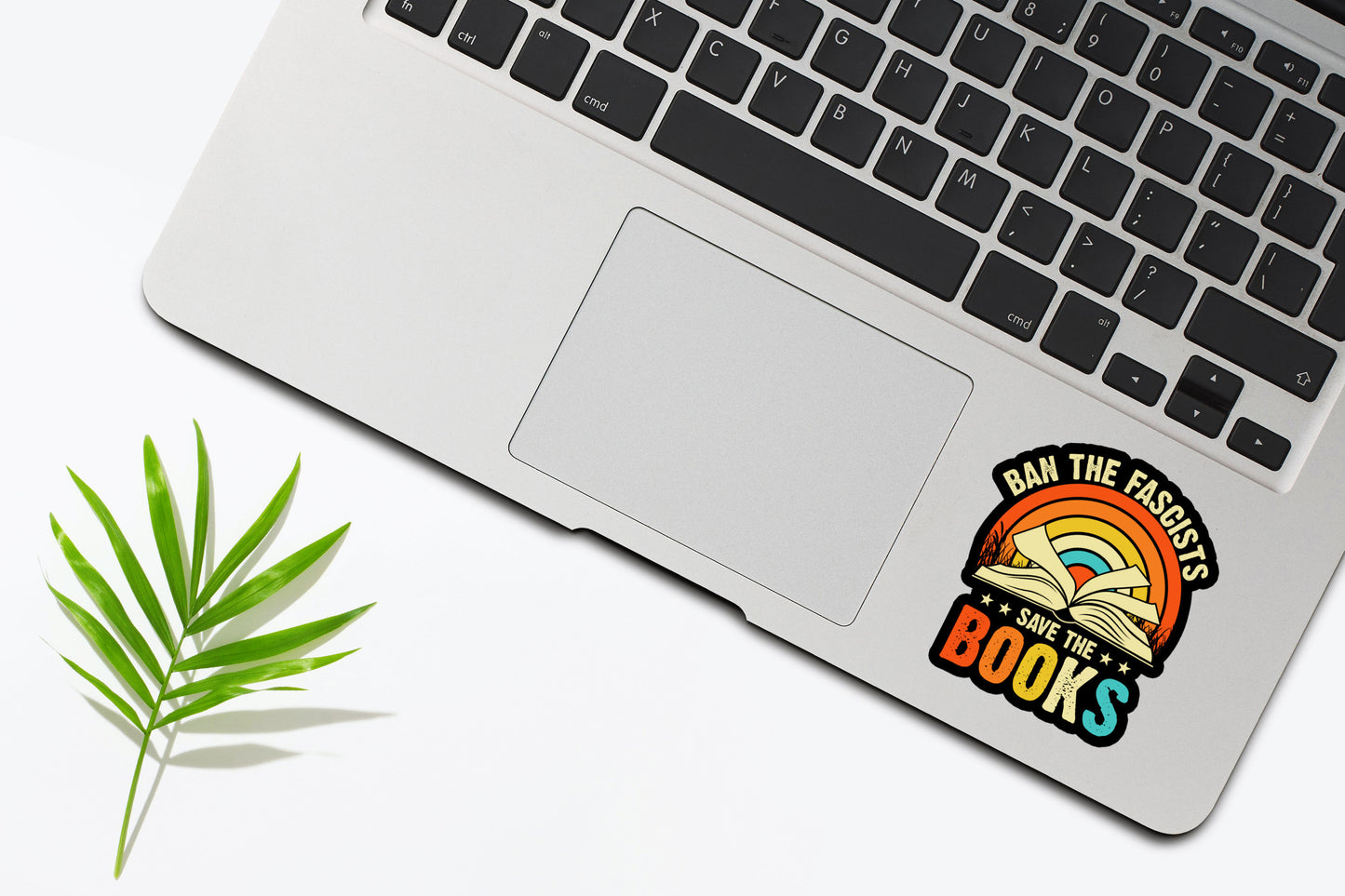 Ban The Fascists Save The Books Sticker