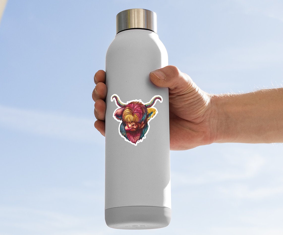 Highland Cow Sticker