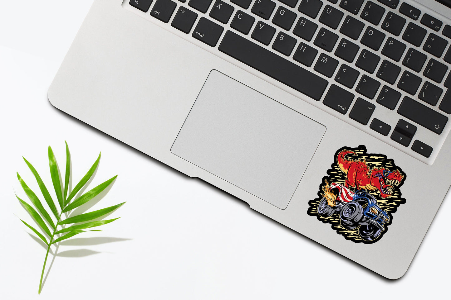 T-Rex On A Monster Truck Sticker