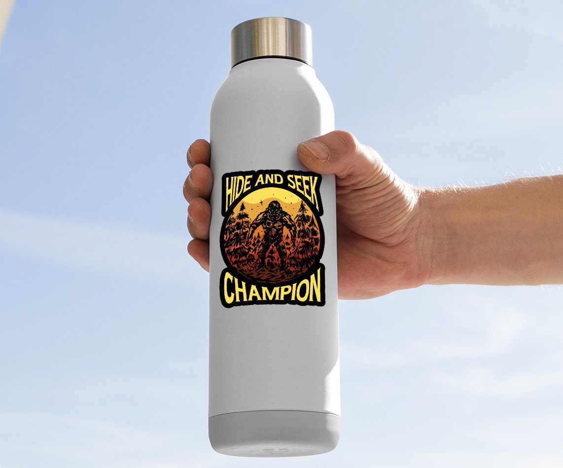 Bigfoot Hide And Seek Champion Sticker