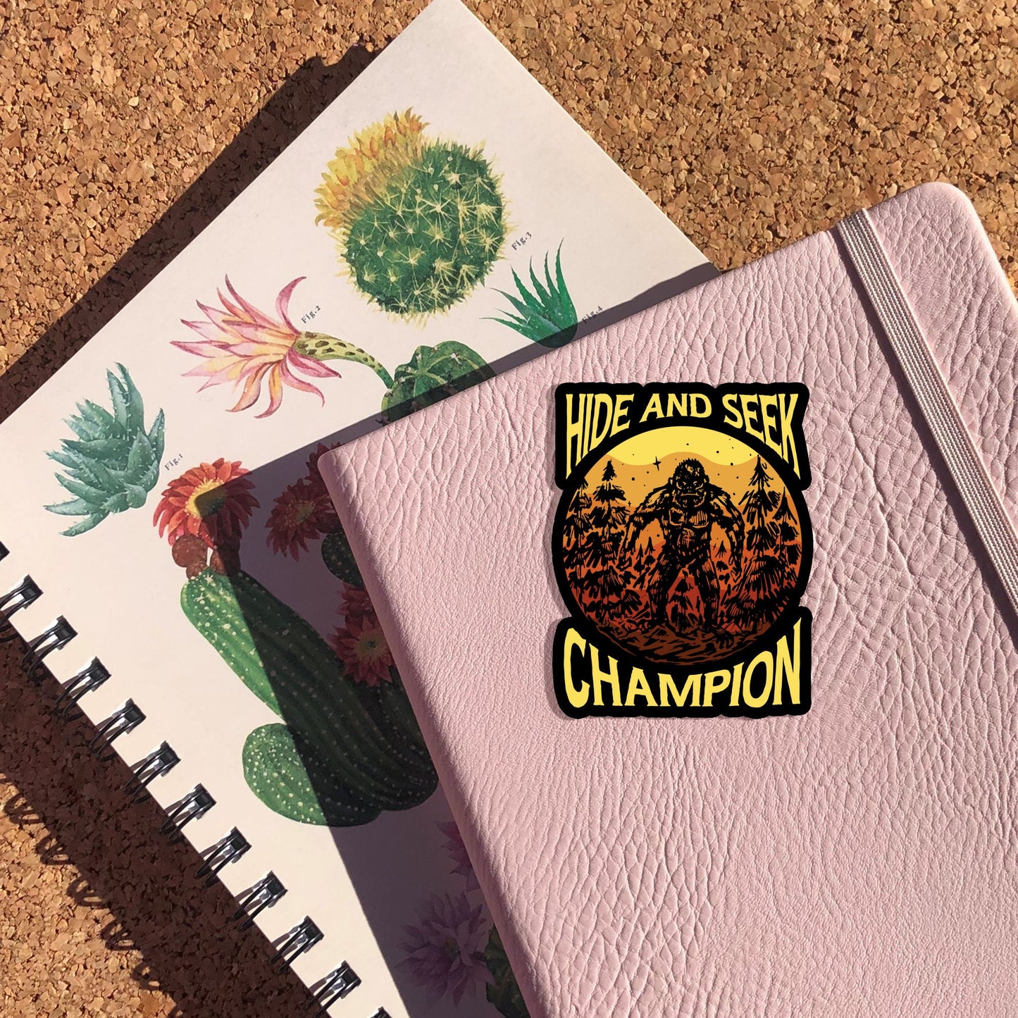 Bigfoot Hide And Seek Champion Sticker