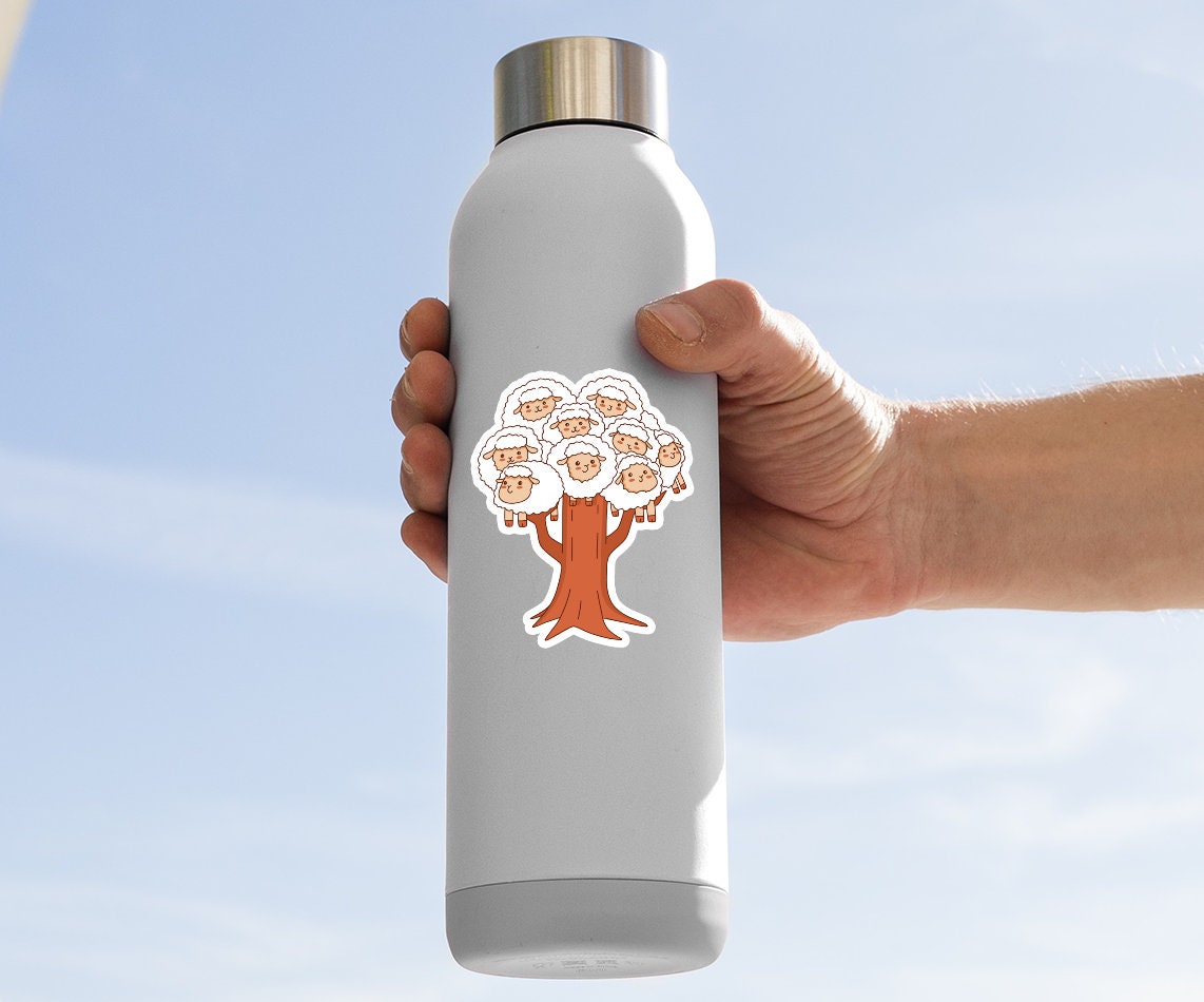 Sheep Tree Sticker