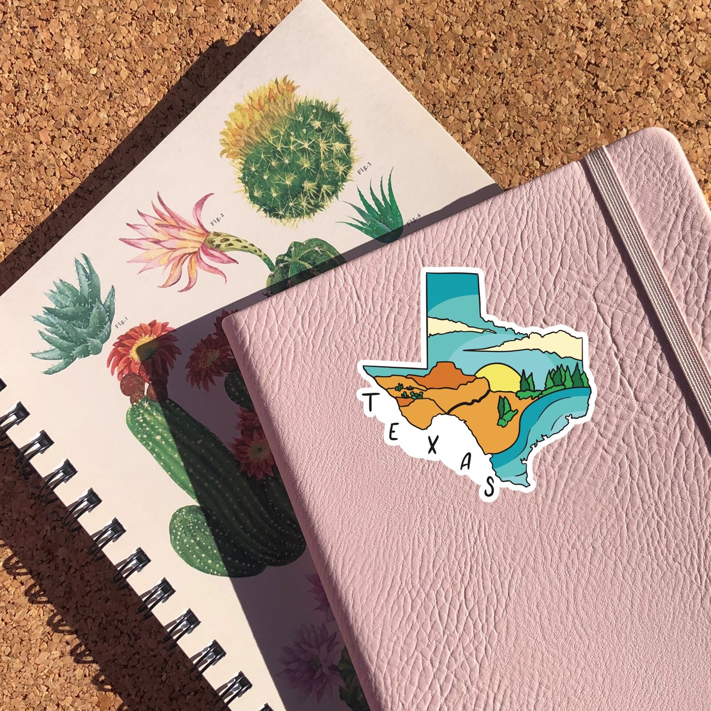Texas State Shaped Sticker