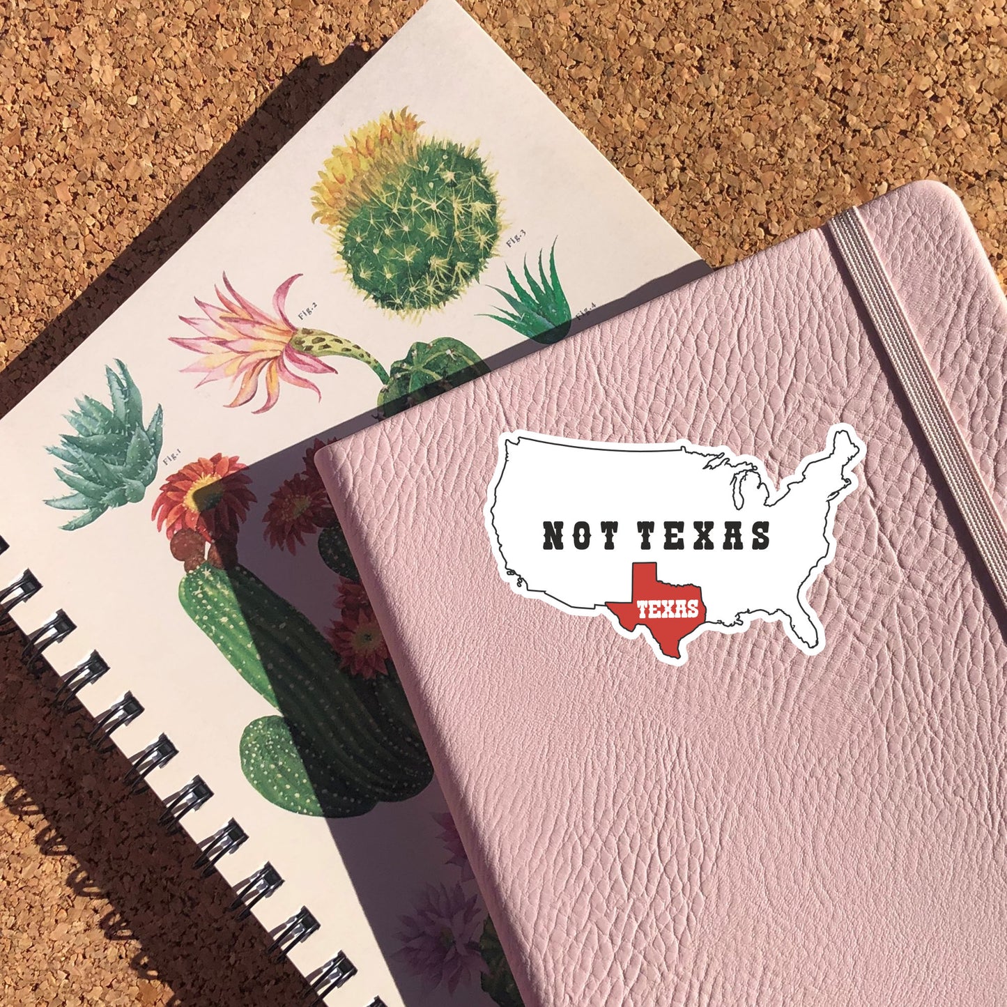 Texas, Not Texas Sticker