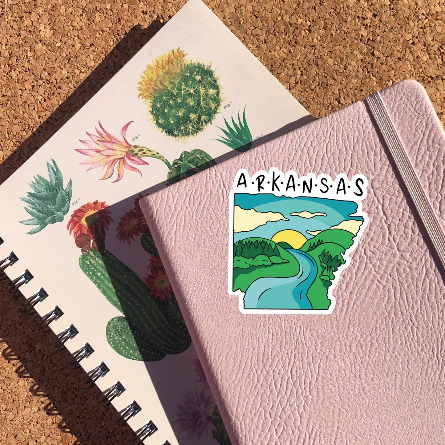 Arkansas State Shaped Sticker
