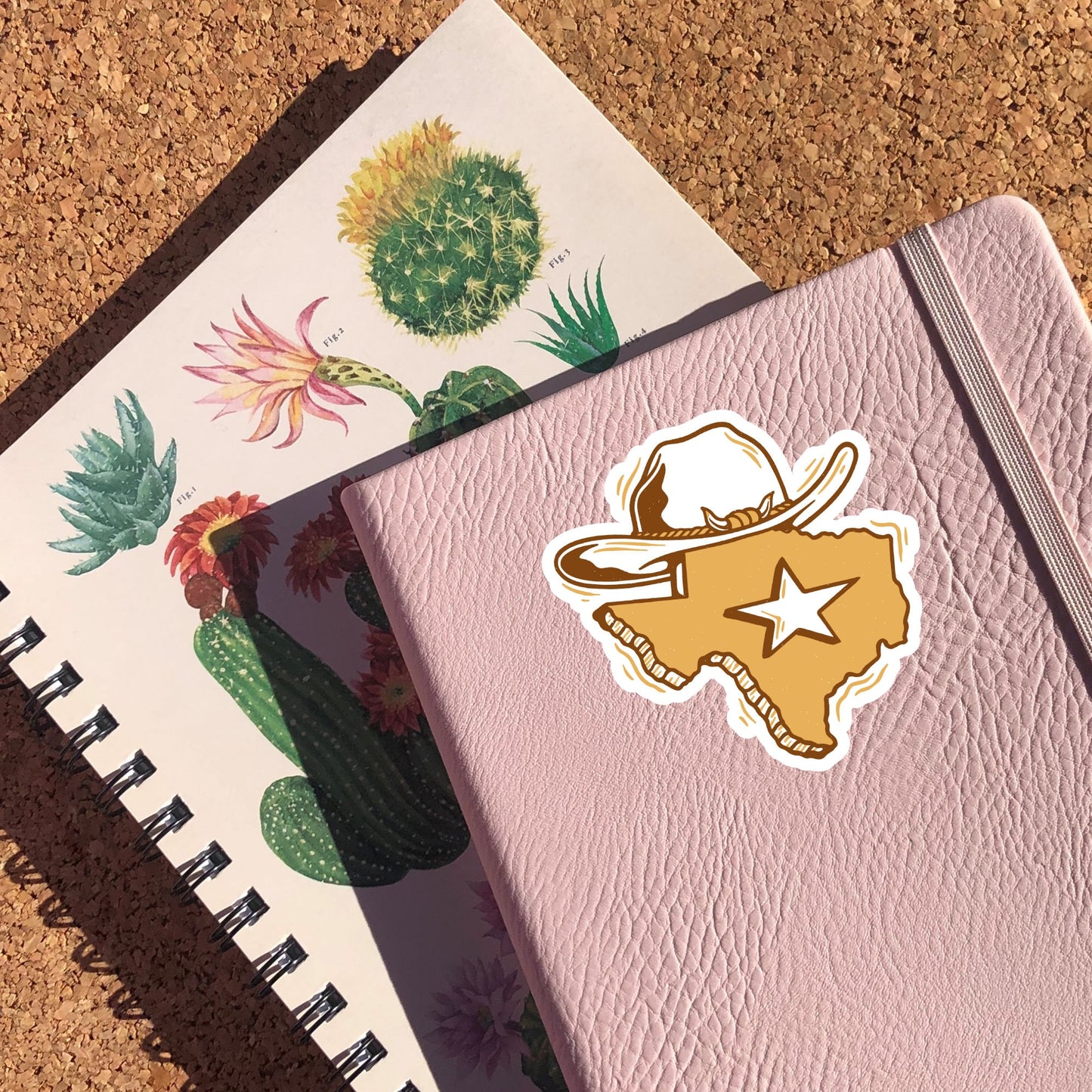 Texas Cowboy Hat Sticker