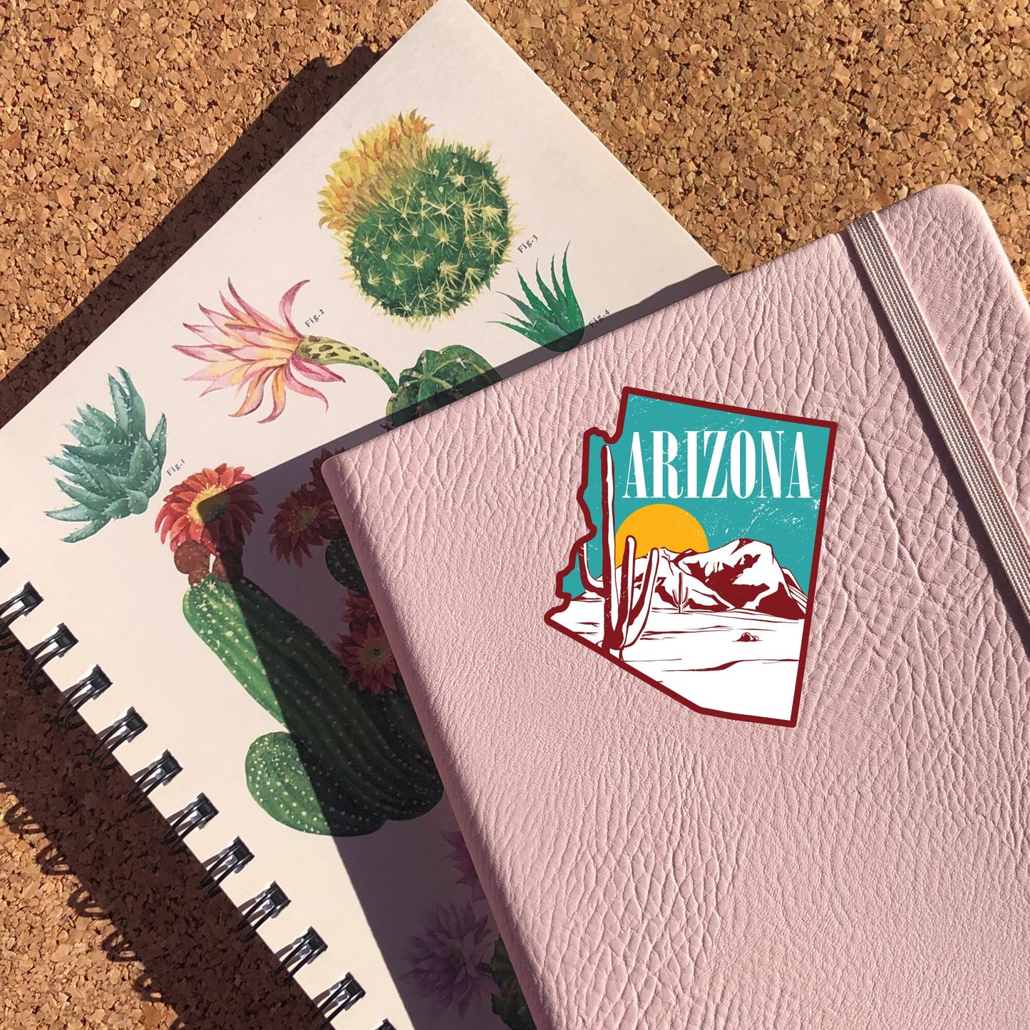 Arizona State Shaped Sticker