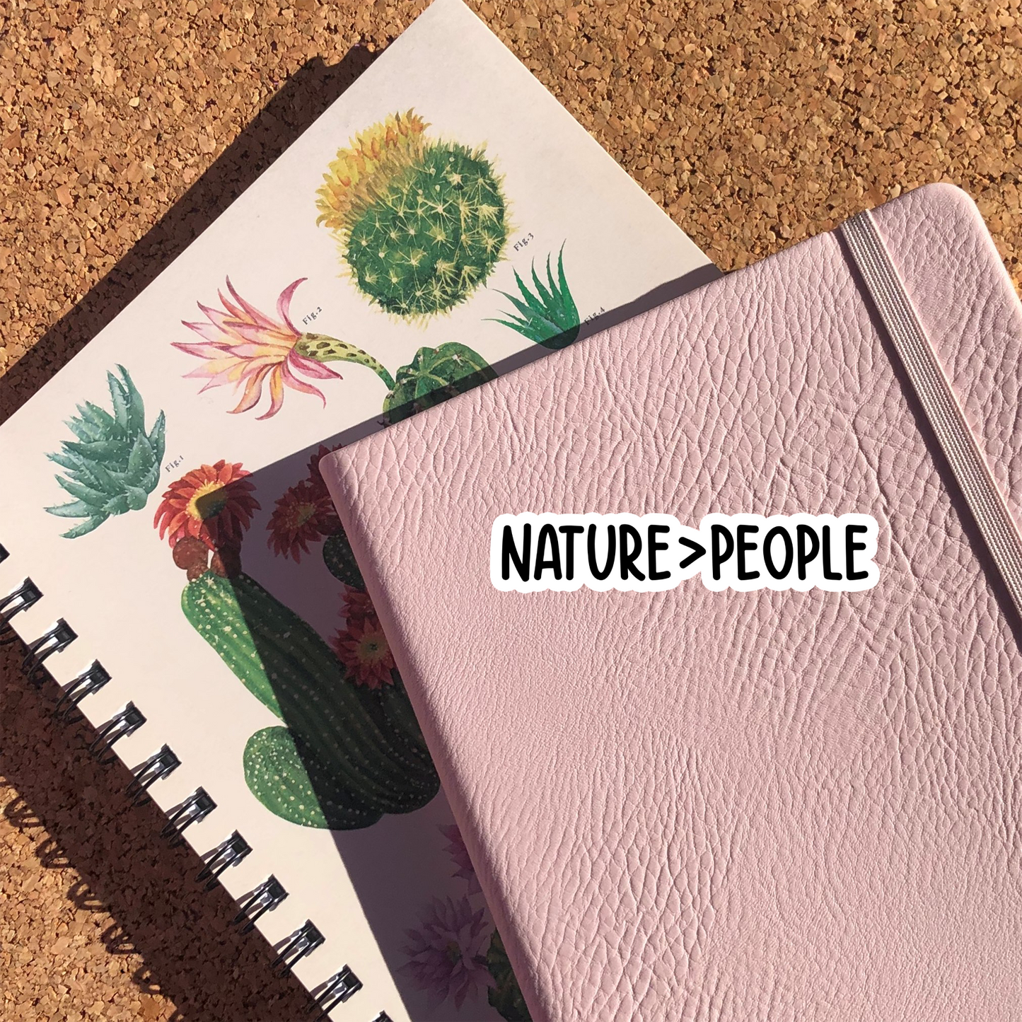 Nature Over People Sticker