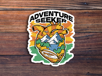 Adventure Seeker Sticker