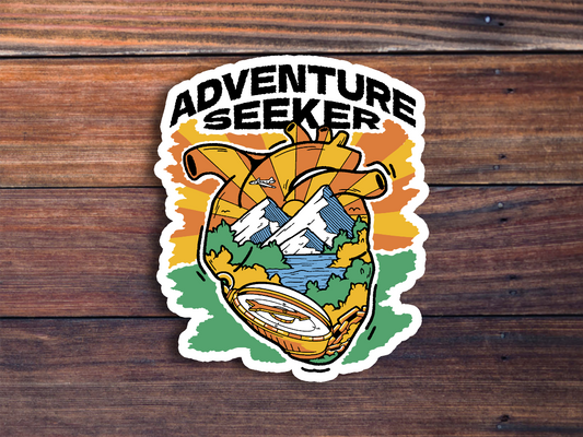 Adventure Seeker Sticker