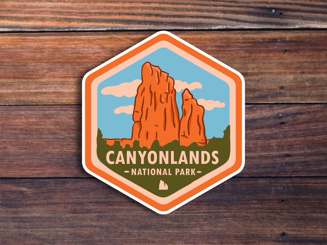 Canyonlands National Park Sticker