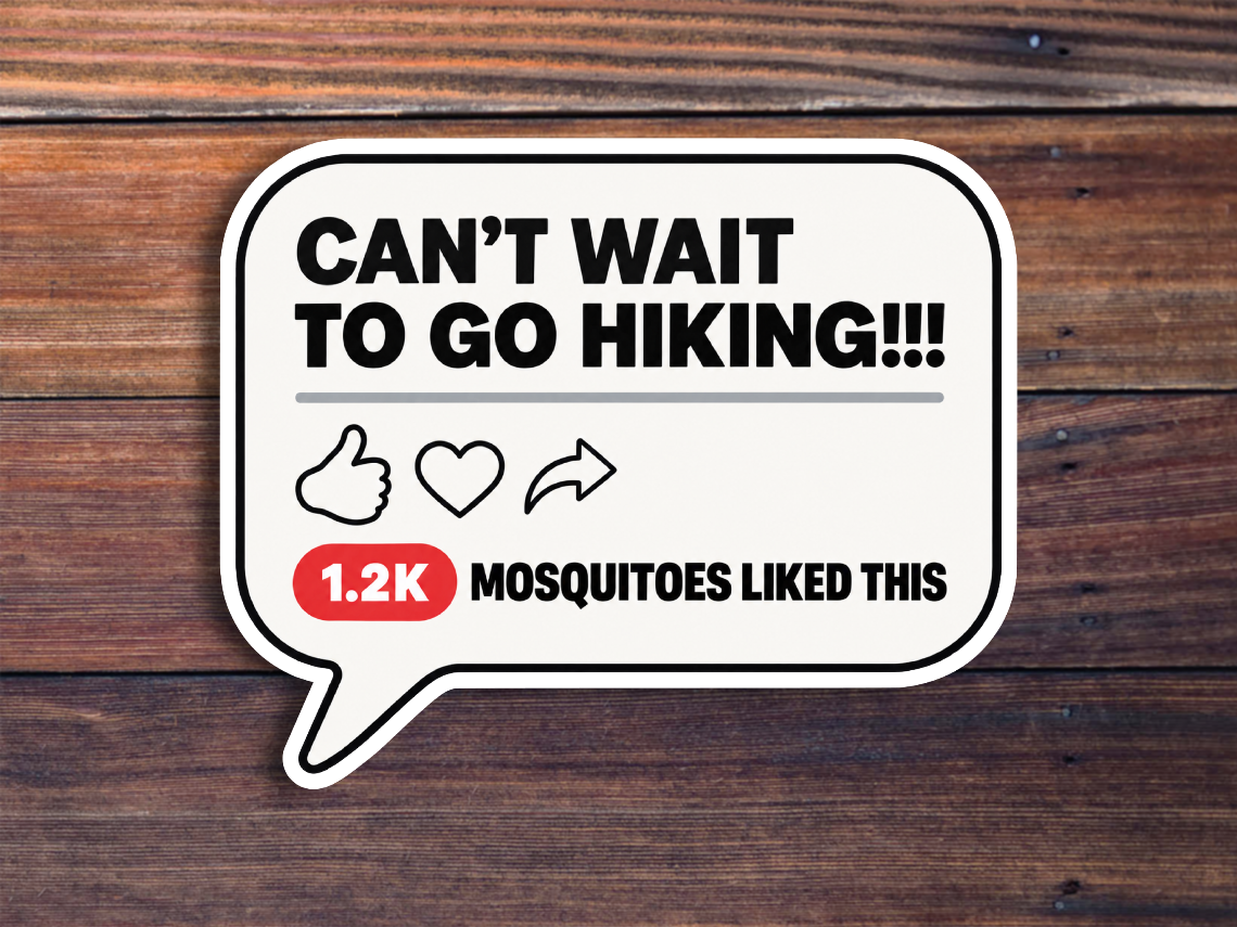 Can't Wait To Go Hiking Sticker