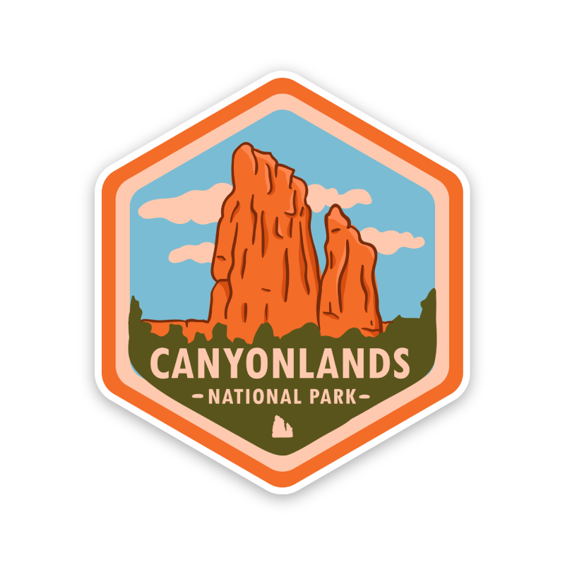 Canyonlands National Park Sticker – Sticker Horse