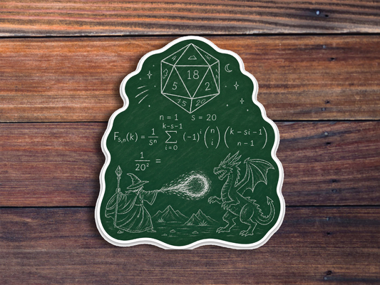 D20 Formula Sticker