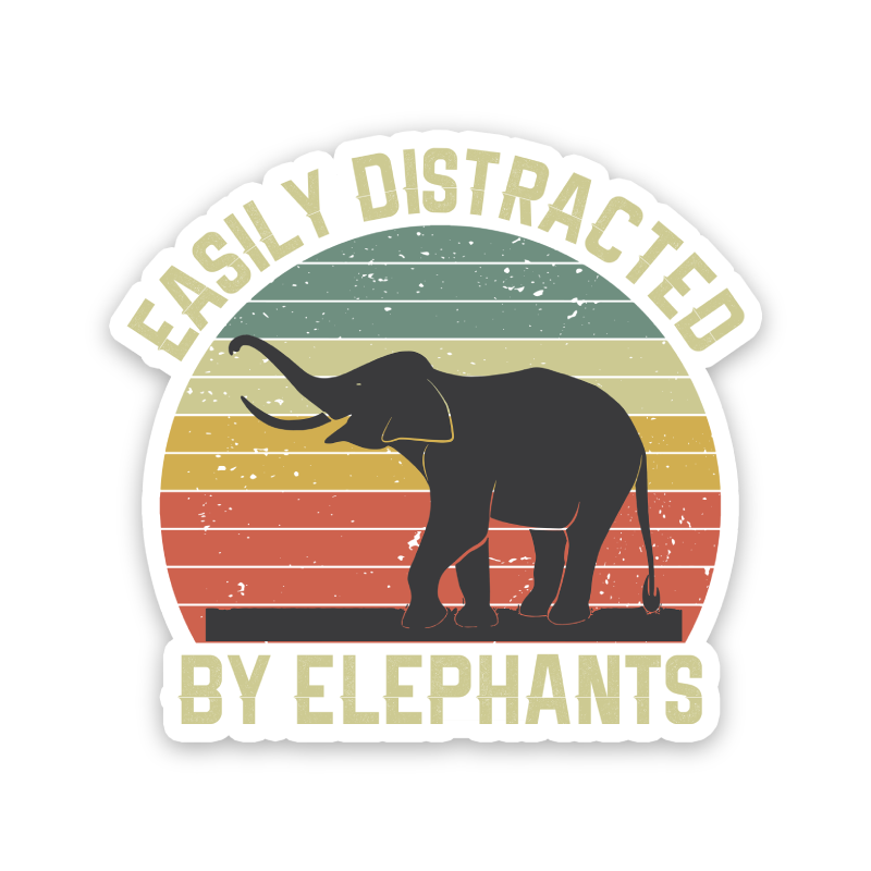 Easily Distracted By Elephants