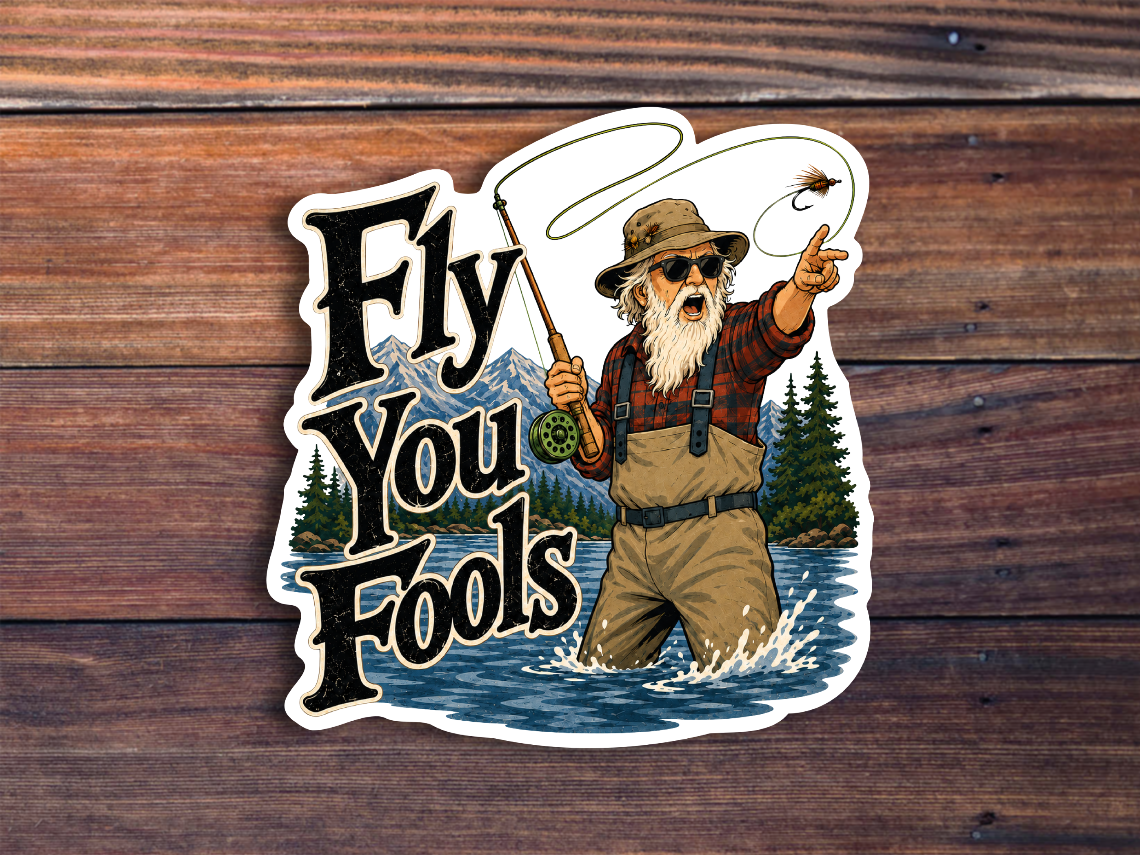 Fly You Fools Sticker