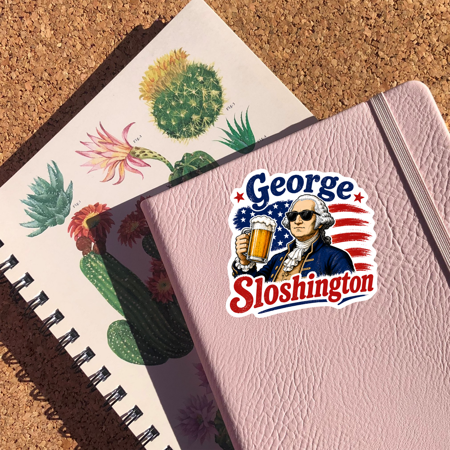 George Sloshington Sticker