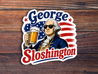 George Sloshington Sticker