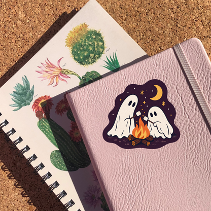 Ghost S'mores Sticker
