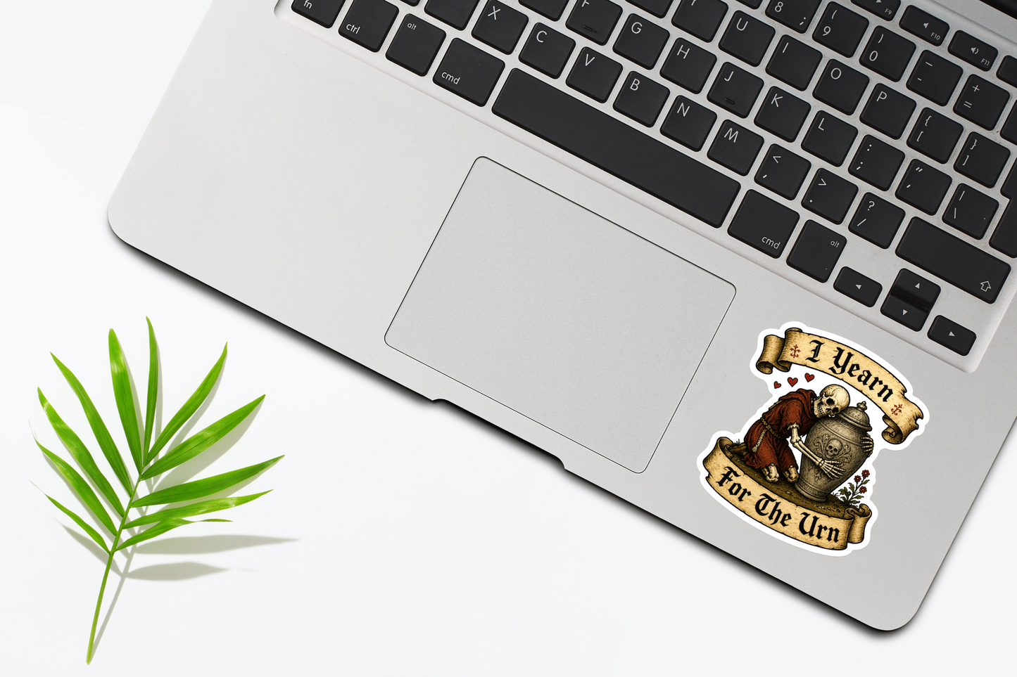 I Yearn For The Urn Sticker