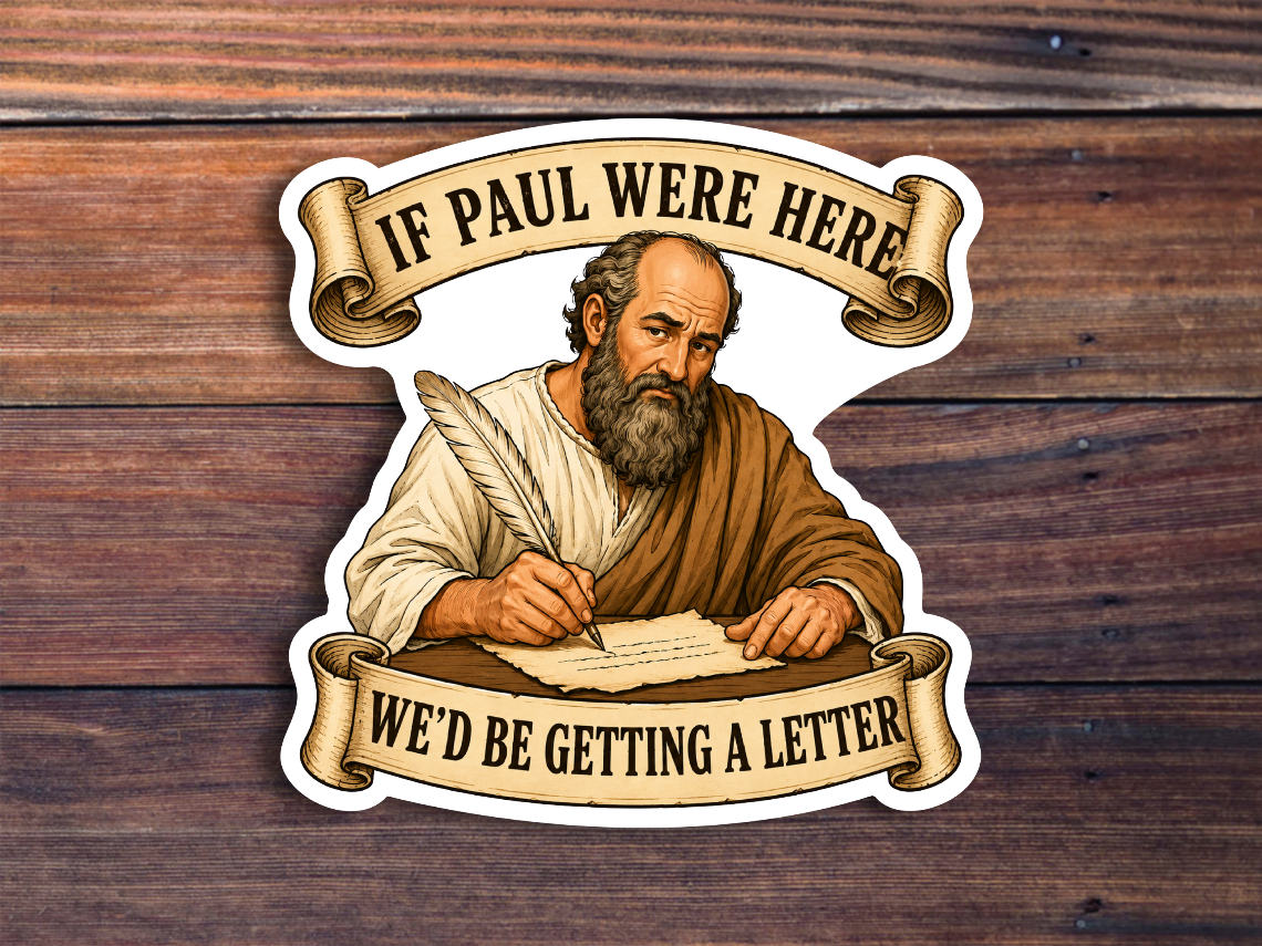 If Paul Were Here Sticker