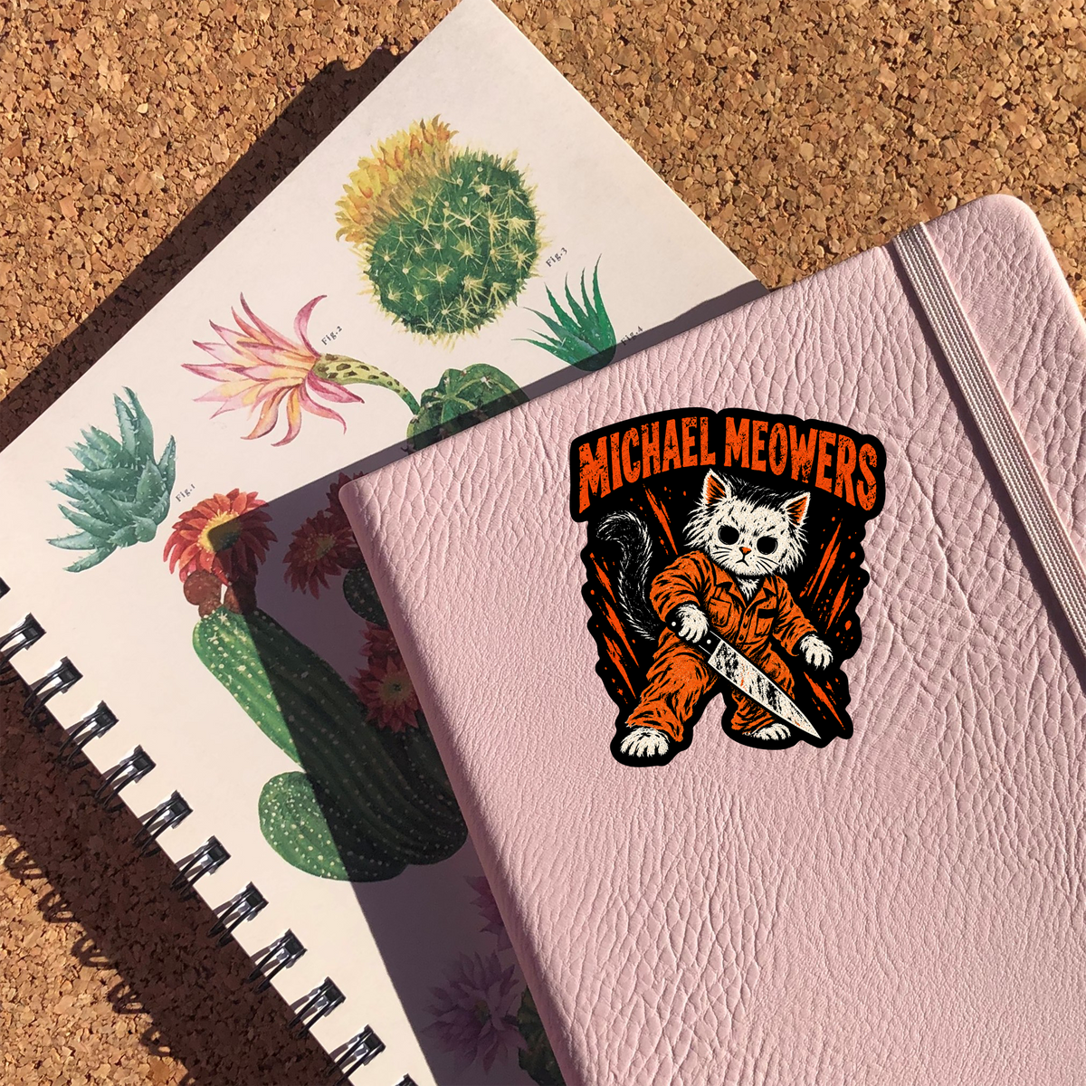 Michael Meowers Sticker