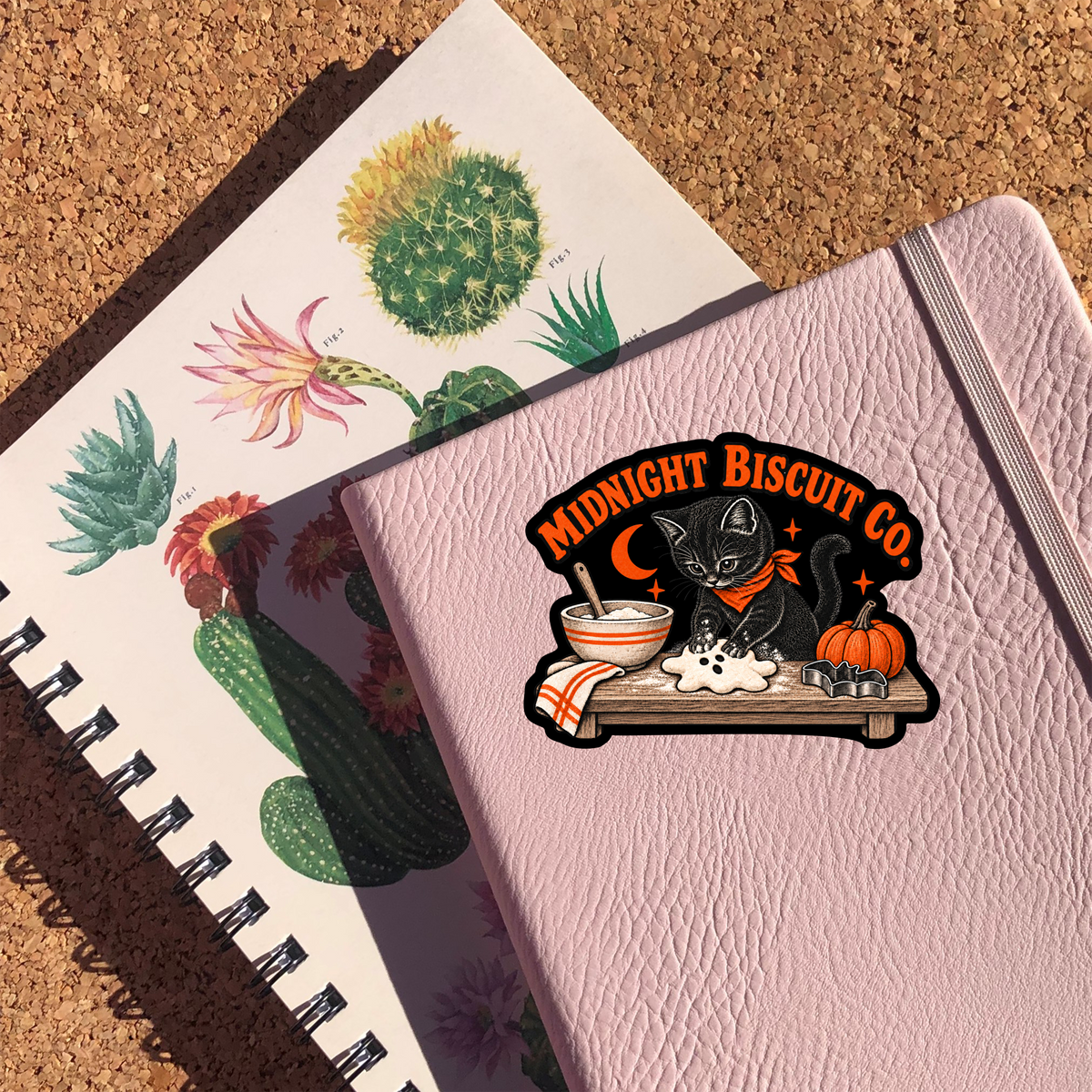 Midnight Biscuit Co. Sticker