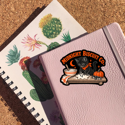 Midnight Biscuit Co. Sticker