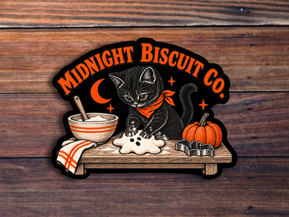 Midnight Biscuit Co. Sticker