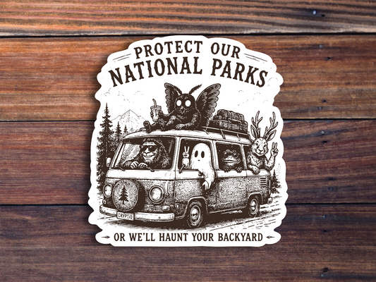 Protect Our National Parks Sticker