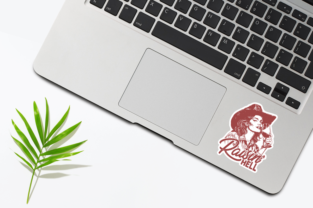 Raisin Hell Sticker
