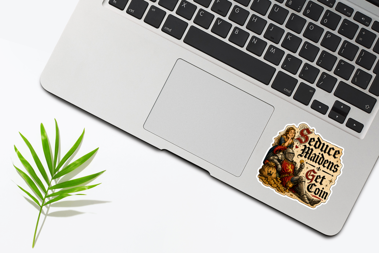 Seduce Maidens Get Coin Sticker