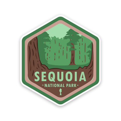 Sequoia National Park Explorer Sticker