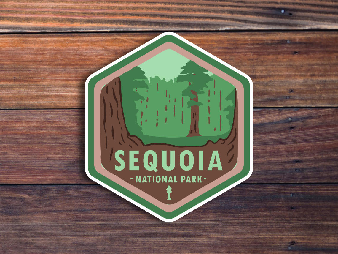 Sequoia National Park Sticker