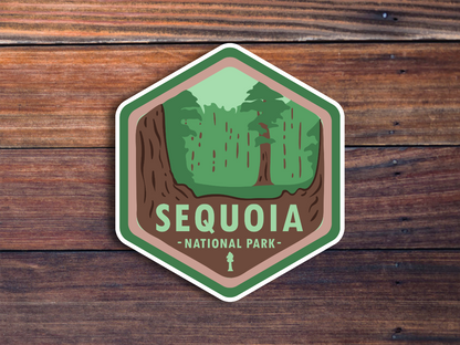 Sequoia National Park Sticker