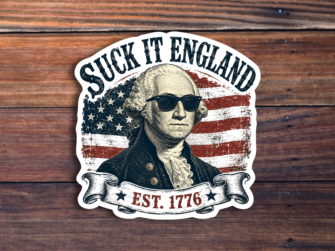 Suck It England Sticker