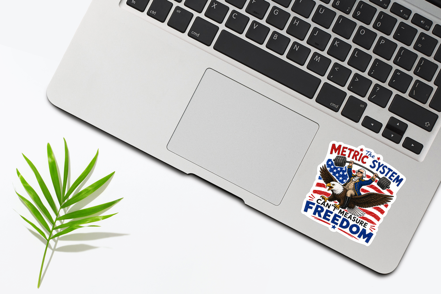 The Metric System Can't Measure Freedom Sticker