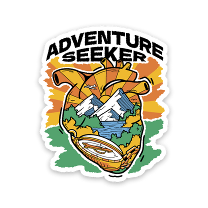 Adventure Seeker Sticker