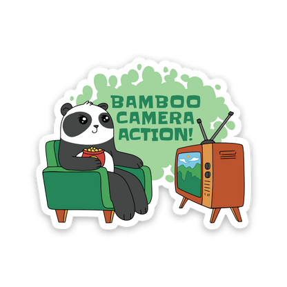 Bamboo Camera Action Sticker