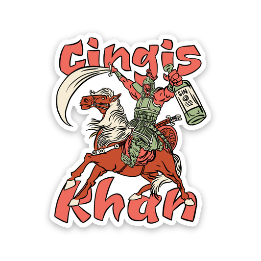 Gingis Khan Sticker
